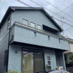草加市青柳でプロガードTPを使って外壁塗装工事していただいた戸建て住宅