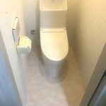 川口市安行領根岸で改修したトイレの工事