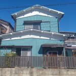 春日部市備後東にて外壁塗装工事をさせていただきました 日本ペイント　ファインパーフェクトトップ　ND-050