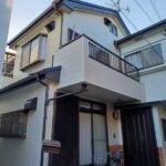 越谷市登戸町にて外壁サイディング工事をさせていただきました 外壁：ニチハ　アイボリーホワイト