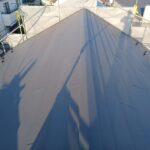春日部市谷原にて屋根上葺き工事をさせていただきました アイジー工業　スーパーガルテクト　Sシェイドチャコール