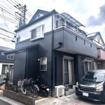 草加市の外壁塗装工事後の様子