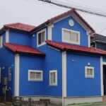 松伏町ゆめみ野東の塗装工事施工後の様子