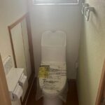八潮市のトイレ交換工事施工後の様子