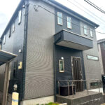 柏市新富町での外壁塗装施工後の美しい仕上がり