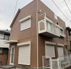 柏市東柏の外壁塗装施工後の美しい景観