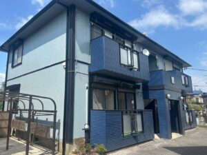 越谷市相模町でのベランダ改修・外壁塗装工事の施工後