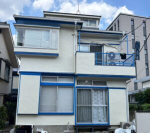 練馬区春日町にて 外壁塗装工事をさせていただきました 岩建ホームテックオリジナル　プロガードTP　IW-006