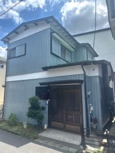 越谷市蒲生東町の外壁塗装工事施工後の画像