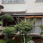 松戸市松戸新田のテラス取り付け後の様子