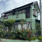 柏市南逆井にて外壁塗装工事をさせていただきました ロックペイント　ハイパーユメロック RP320