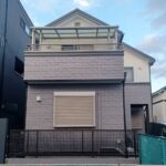 八潮市の外壁塗装工事施工後の写真