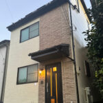 柏市あけぼのにて 外壁塗装工事をさせていただきました ロックペイント　ハイパーユメロック　RP-210