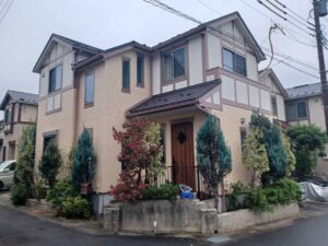 越谷市蒲生愛宕町外壁塗装工事施工後