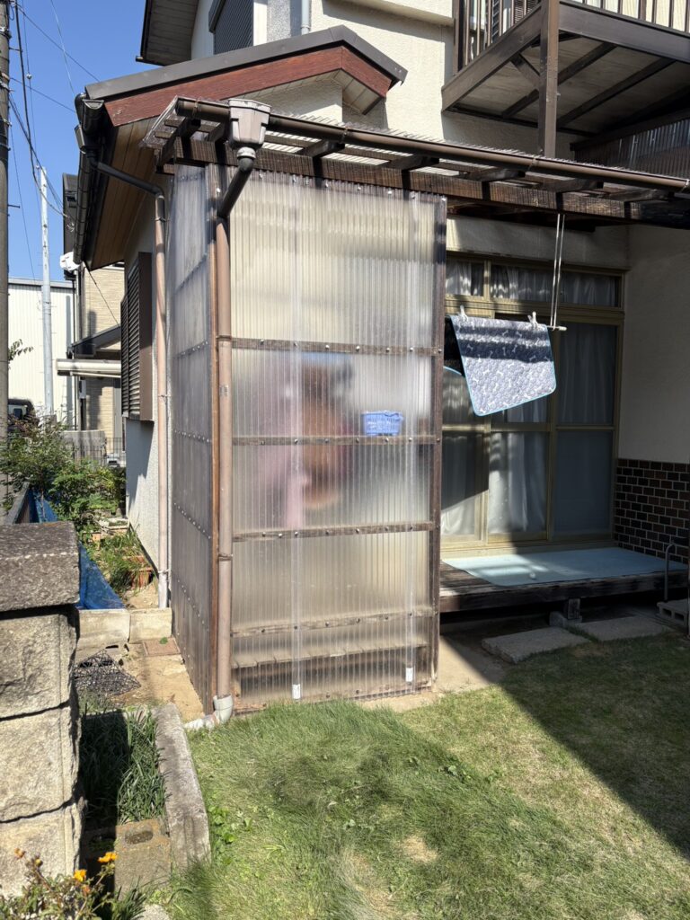 三郷市高州波板交換工事施工後