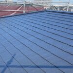 川口市前川にて屋根塗装工事をさせていただきました　屋根塗料：日本ペイント　サーモアイ4F