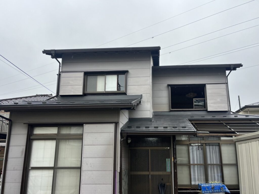 越谷市蒲生屋根葺き替え工事施工後