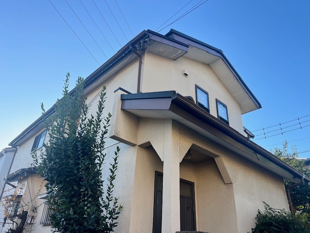 越谷市宮本町外壁塗装工事施工前