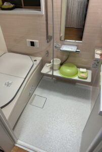 きれいにリフォームされたユニットバス