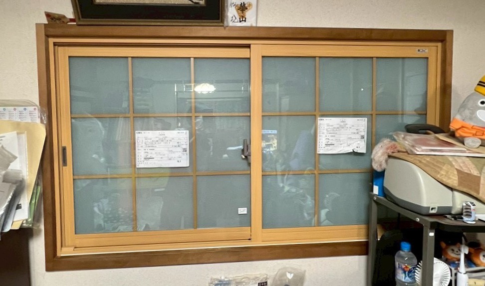 柏市柏にて内窓設置後の様子