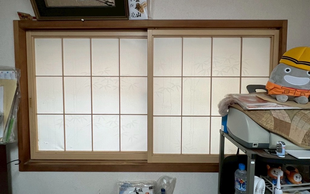 柏市柏にて内窓設置前の様子