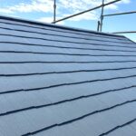 川口市本前川にて屋根塗装工事をさせていただきました 屋根塗料： 岩建ホームテックオリジナル　プロガードルーフSi　