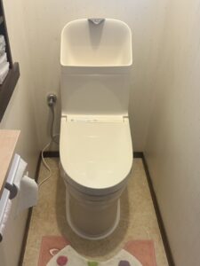 越谷市神明町トイレ交換工事施工後