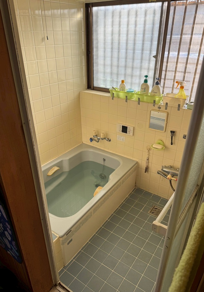 柏市緑台のユニットバス交換前の様子