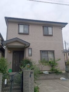 越谷市宮本町外壁塗装工事施工後