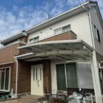 流山市野々下の外壁塗装工事後の美しい仕上がり