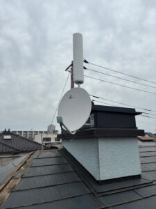 川口市北園町にてアンテナ調整工事をさせていただきました