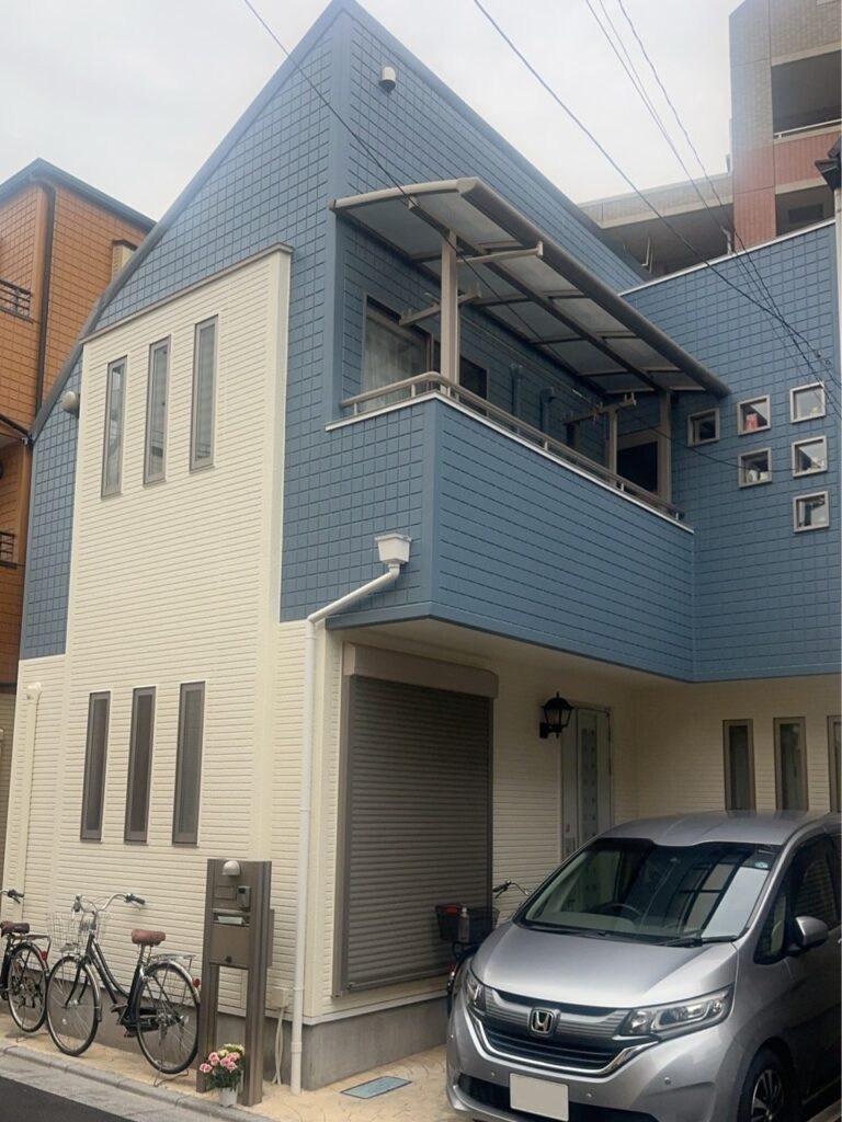 葛飾区四つ木外壁塗装工事施工後