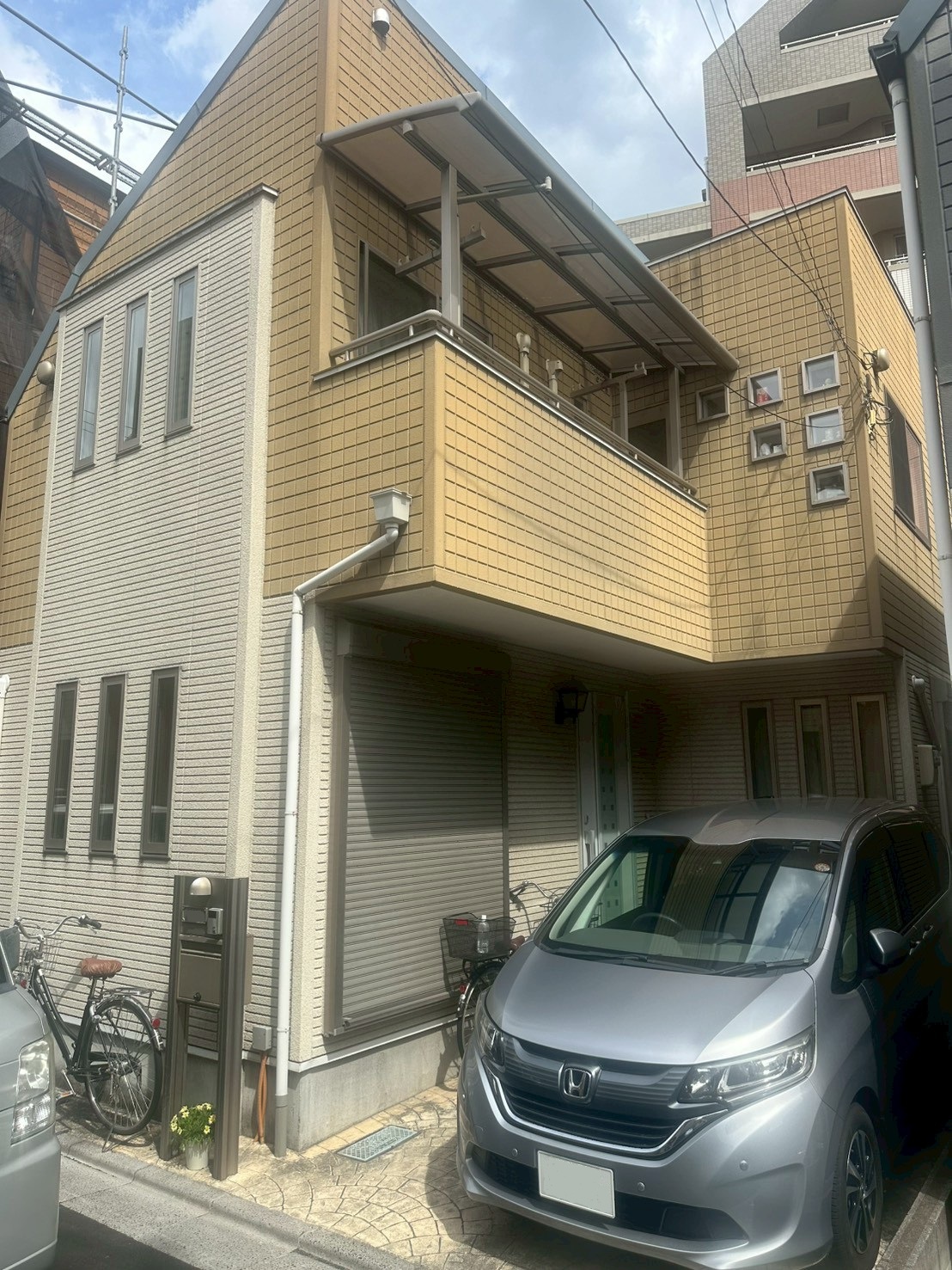 葛飾区四つ木外壁塗装工事施工前