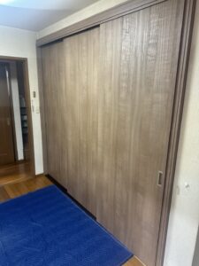 草加市清門クローゼット交換工事施工後