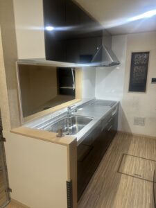 八潮市大曽根キッチン交換工事施工後