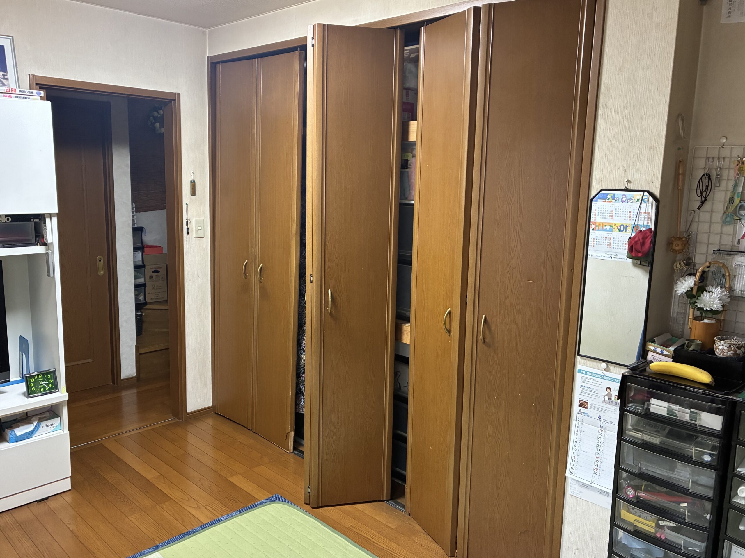 草加市清門クローゼット交換工事施工前