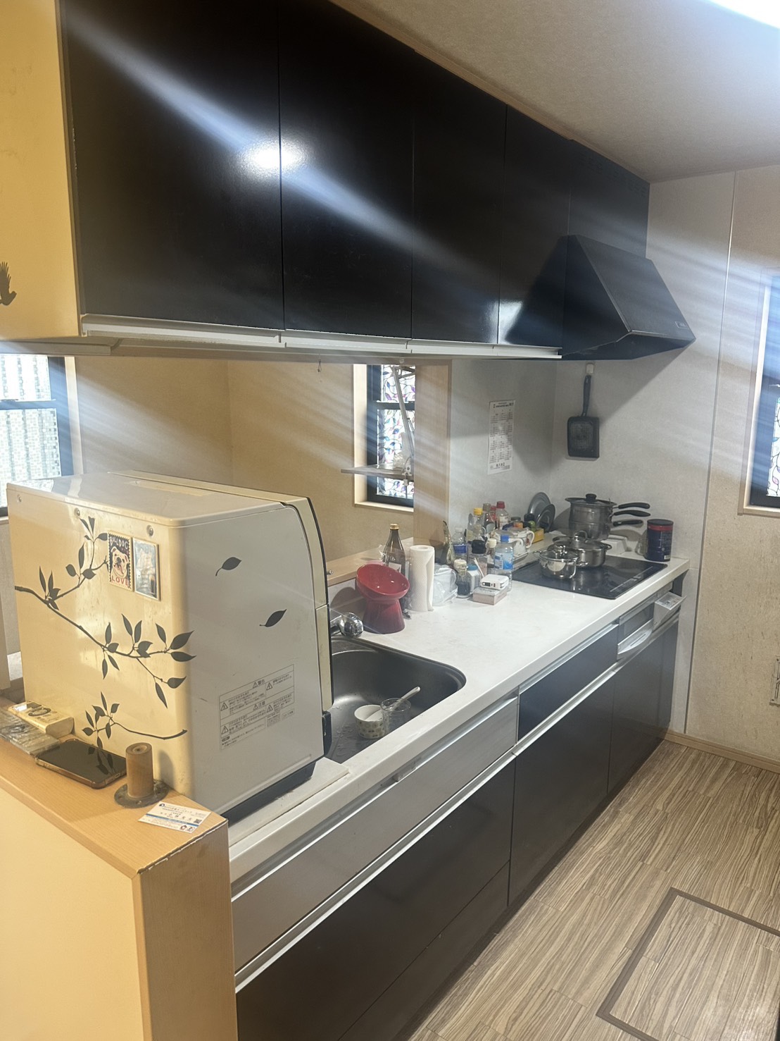 八潮市大曽根キッチン交換工事施工前