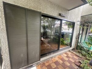 越谷市東大沢サッシ・雨戸交換工事施工後