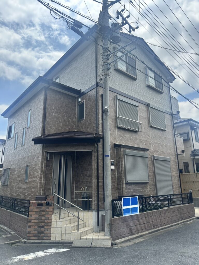 越谷市蒲生外壁塗装工事施工後