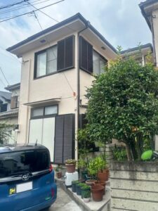 越谷市川柳町外壁塗装工事施工後