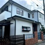 外壁塗装が完了した柏市豊四季の家、きれいな仕上がり