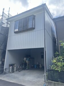 草加市氷川町外壁塗装工事施工後