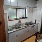 越谷市下間久里キッチン交換工事施工後
