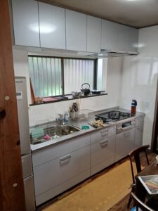 越谷市下間久里キッチン交換工事施工後