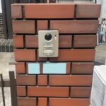 草加市青柳インターホン取付工事施工後
