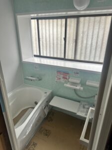 八潮市八條浴室改修工事施工後
